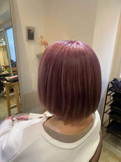 ブリーチ(全頭)練習モデル様大募集👶🏻💜✨ラメラメトリートメント付き✨