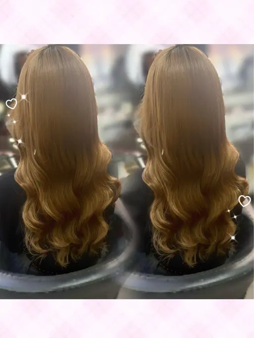 ✨長さだしイメチェン✨47cmプラチナシールエクステ80枚 馴染ませカット可能🙆🏻‍♀️