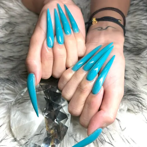 【最先端スカルプ】2枚MAX💅🏻(オフなし)ワンカラー/ラメグラ 《研修モデル価格🖤》