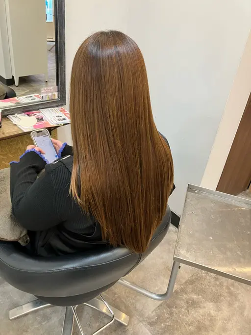 ✨人気No. 1✨カット➕美髪縮毛矯正➕トリートメント✨【レイヤーカット/美髪】