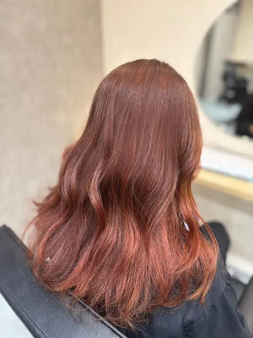 12月25まで✨髪質改善カラー ✨+  オージュア4stepトリートメント / 秋冬暖色カラー 韓国 ミニモ学割