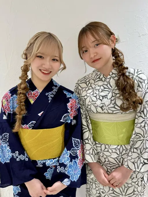 【電話予約のみ!SNS映え間違いなし♪花火大会に🎆】浴衣着付け➕映えヘアセット