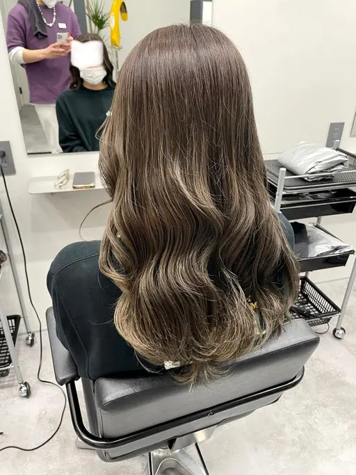 🕊️Open記念【韓国風🇰🇷】カット×透明感ワンカラー🌈 ロング料金なし