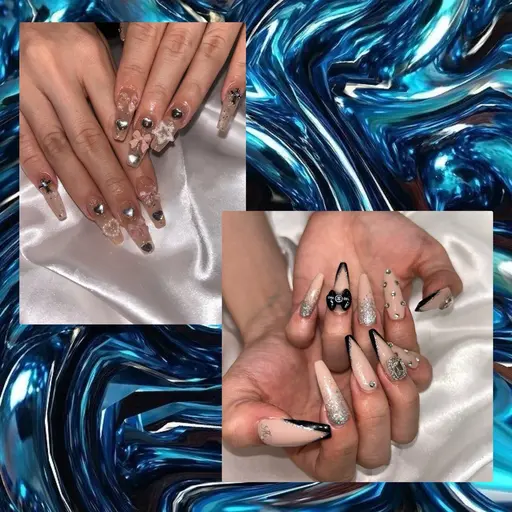 ‎🖤チップ長さだし🖤やり放題120分(アート4本程度)