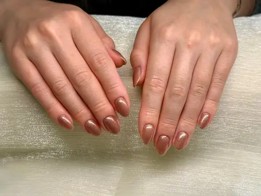 🔥「人気No.1」ワンカラー➕ パーツ2個 🩵 【ジェルオフ無料（ジェルのみ）】