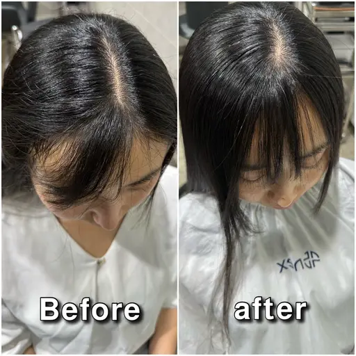 【顔出し撮影可能な方限定】前髪矯正