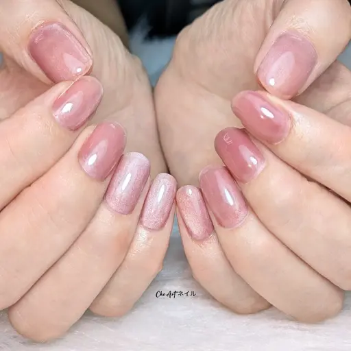 (長持ち&美フォルム) ハンド:マグネットネイル