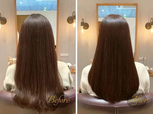 【健康的な艶髪へ…】髪質改善トリートメントエステ(オリジナル髪質改善+自社開発トリートメント+カット)