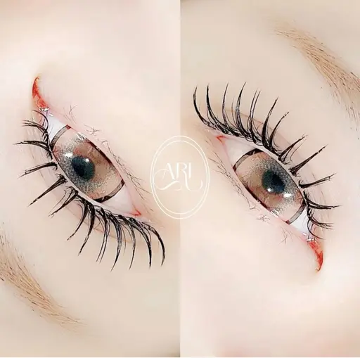 【 モデル募集🪄マジカルパーマエクステ 】フラットマットラッシュ80本＋まつげパーマ✨普段パリエクの方におすすめ