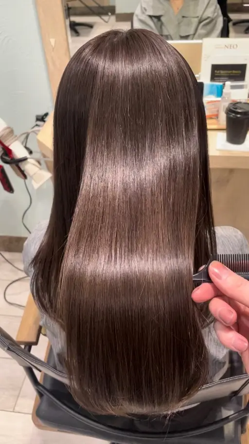 【✨️平日限定✨️】髪質改善メテオカラー➕カット➕超音波トリートメント
