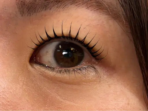 上まつ毛、マスカラパーマ