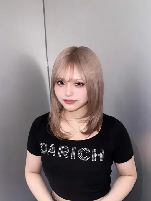 【✨️平日ミニモ学割U24✨️】カット➕ダブルカラー➕Aujua3step超音波《レイヤー・ブリーチ・韓国ヘア・新宿》