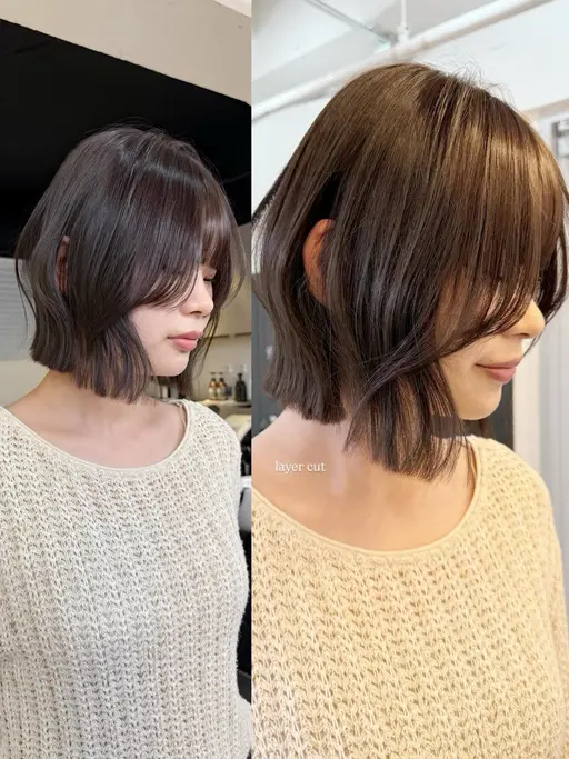 🤍 cut+color+treatment 🤍 【4step】(ダメージが気になる方必見!しっかり内部補修✨)