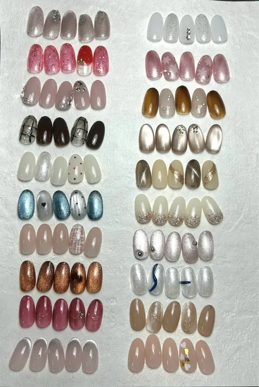 ハンドオフあり　プティマンスリー　(デザインネイル)