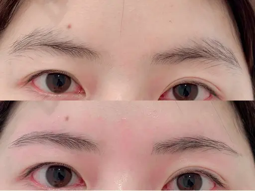 【期間限定】美眉ワックス脱毛♪(間引き・ワンタッチメイクあり)保湿付き