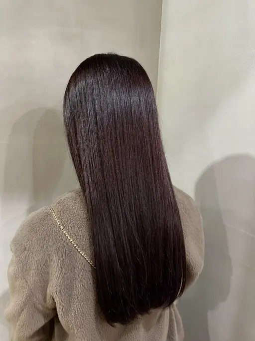 【髪の毛サラサラ✨】カット+カラー+コアミートリートメント✨