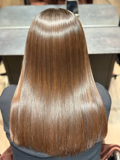 縮毛矯正＋シャンプートリートメント