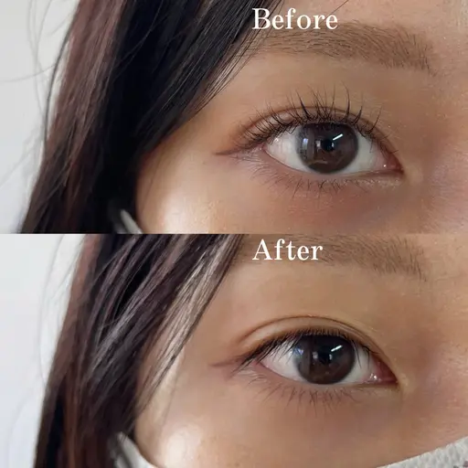 まつ毛パーマ落とし