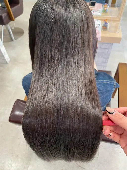 【髪質改善カラー🍥】カット+メテオフルカラー🫧