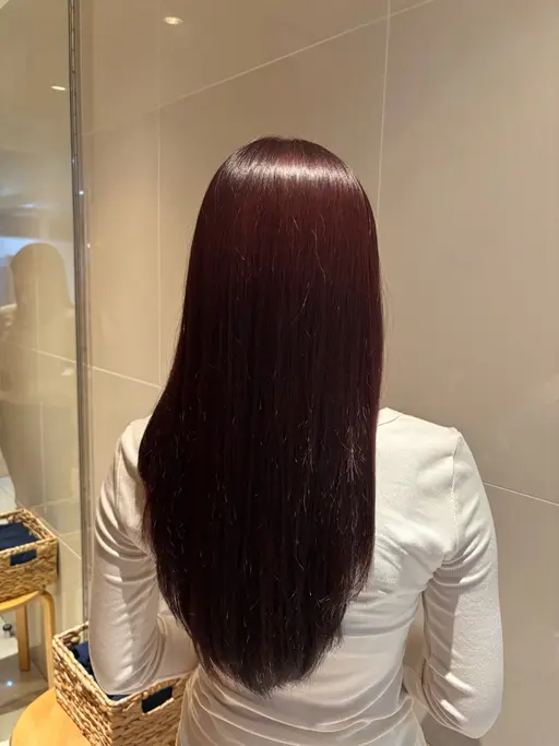 【当日予約OK🙆🏻‍♀️】　　　　　　　　　　　　　　　　　　　　縮毛矯正リタッチ➕トリートメント