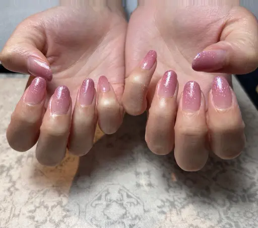 💖グラデーションネイル💅🩵