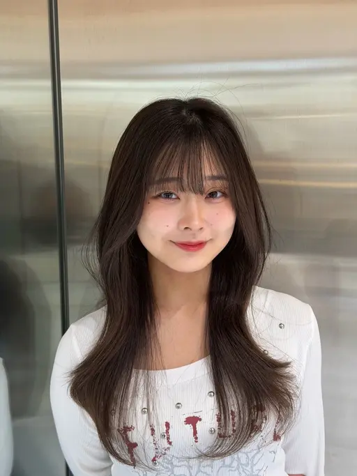 本場の韓国レイヤーカット🇰🇷