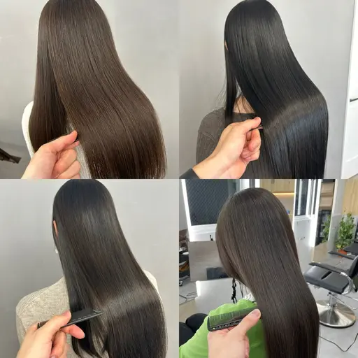 【🌈1月.2月限定🌈】カット+縮毛矯正【リタッチ可】+質感再生トリートメント