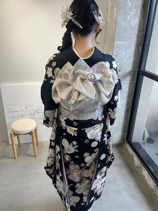 👘成人式着付け＋ヘアセット💐