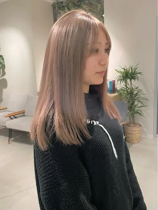 【学生応援クーポン👩‍🎓】94%ダメージカット真実のケアブリーチ＋カラー