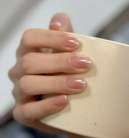 【ハンドジェル】ミラー/オーロラワンカラー(ベース色あり可)（ジェルオフ付き）長さ出し＋¥2,000（10本）