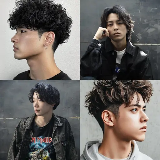 🔥メンズ人気No1🔥骨格矯正カット+デザインパーマ (波巻き/ツイスパ/シャドウ/フェザー)¥13750⇨¥9900