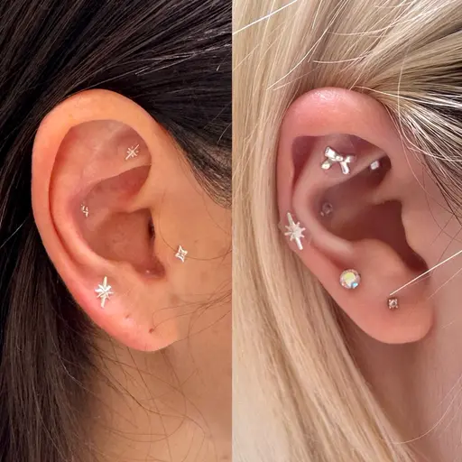 【疲れが気になる所にもオシャレを🌻💛】耳つぼジュエリー💎🫧✨/6粒¥2500​〜​
