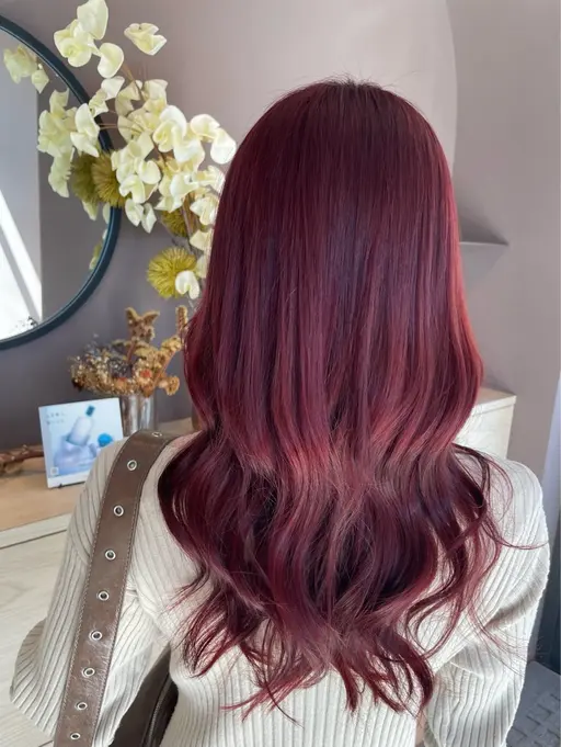 ブリーチなしダブルカラー＋カット＋髪質改善TR🫧ྀི