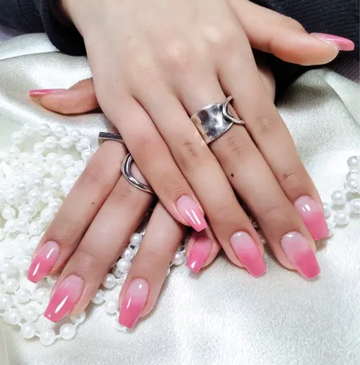 【オフ無料】パーツ2個　90分ハンド カラークラデーション