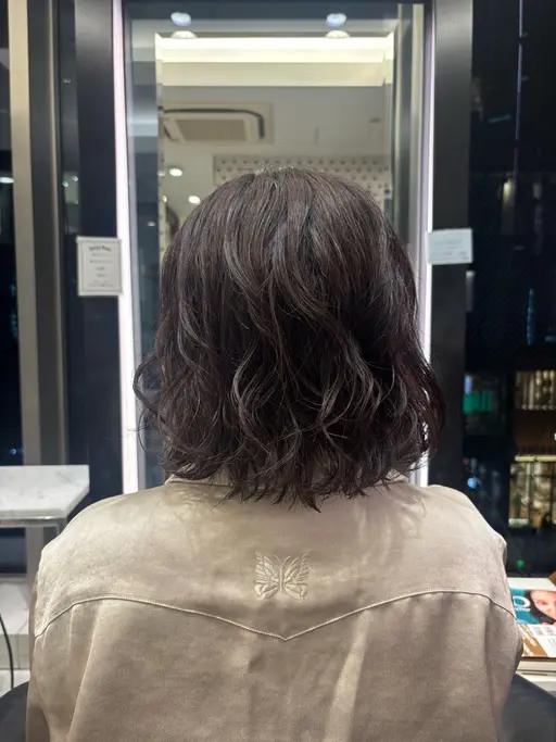 ボブカット➕ニュアンスパーマ(シスパーマ)➕トリートメント