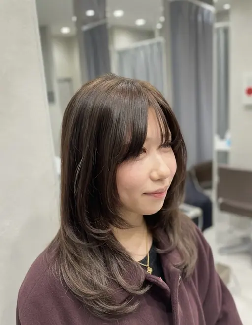 🥇人気No.1【韓国レイヤー】似合わせカット🇰🇷＋透明感カラー🫧