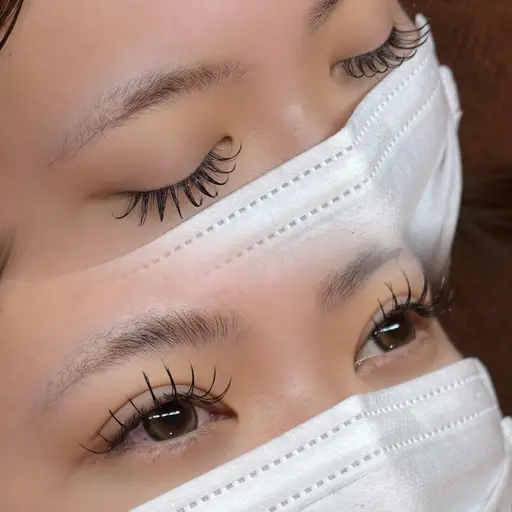 【ナチュラル派さん向け】フラットラッシュ100本⭐︎自然に盛れます