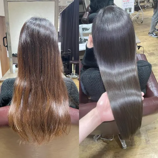 無料2/12縮毛矯正モデル●髪質改善縮毛＋トリートメントモニタ一募集♥