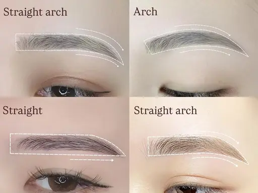 【レディース👩】アイブロウワックス(WAX+骨格診断+間引き+カット込み)