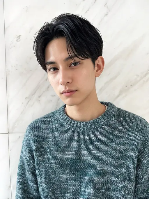 カット（センターパート）