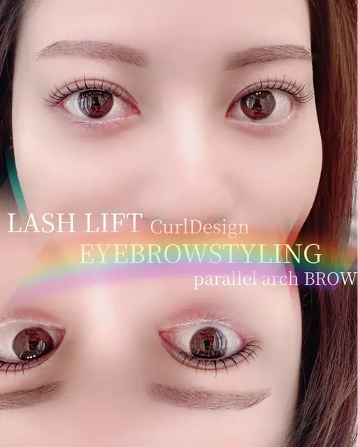 💘アイブロウスタイリング+まつげパーマ(上)セット🎉
