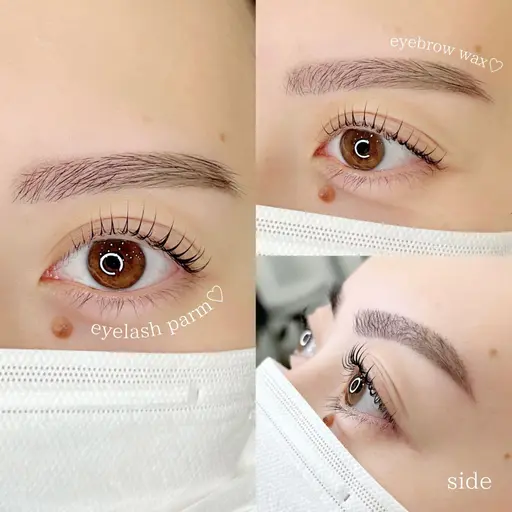 人気No.1★《Setがお得》束感まつげパーマ×美眉アイブロウスタイリング(wax+眉カット+メイク)🌼