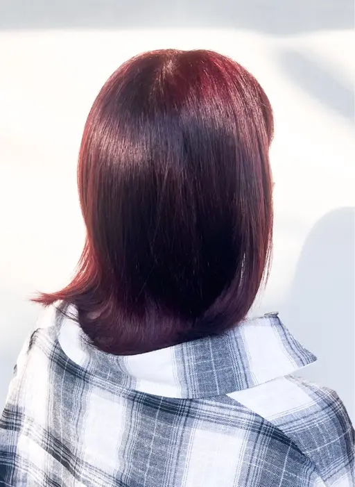 【人気No.1 👑】髪質改善カラー✨️（暖色🍒）➕トリートメントorヘッドスパ🫧（10分）