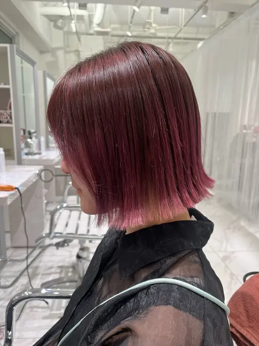 【レディースカット✂️】＋【イルミナカラー🎨】   ショートカット、ボブ限定