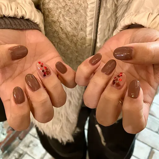 ワンポイントアートネイル