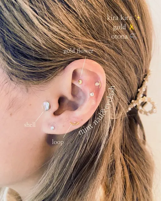 耳ツボジュエリー👂💎¥2900