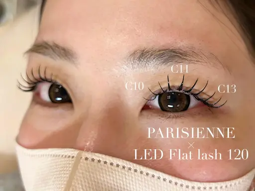 パリエク(LED) 100~120本/120分  ブラックのみ  ¥3,300-