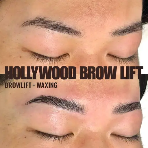 ハリウッドブロウリフト✨｟パーマ＋Wax｠【メンズ🚹¥6,500】