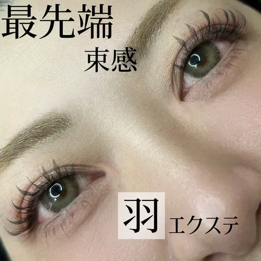 🆕‼︎最先端【羽エクステ🪶✖️フラットラッシュ60本】