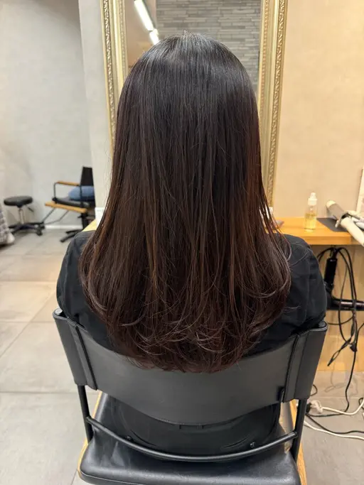 🌼12月限定無料!当日予約◎🌼ロングレイヤーカット✂️➕つやつやトリートメント✨🩷